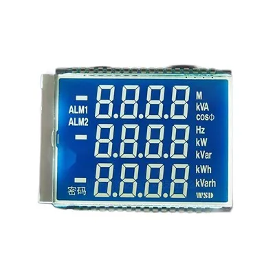 LCD z wyjściem dla instrumentu zasilającego